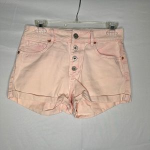 Pacsun Light Pink Denim Shorts